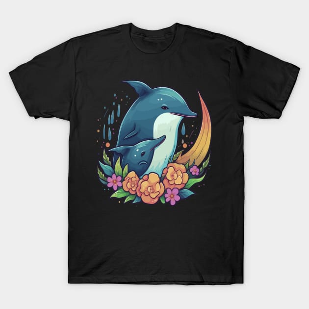 Narwhal Mothers Day T-Shirt by JH Mart